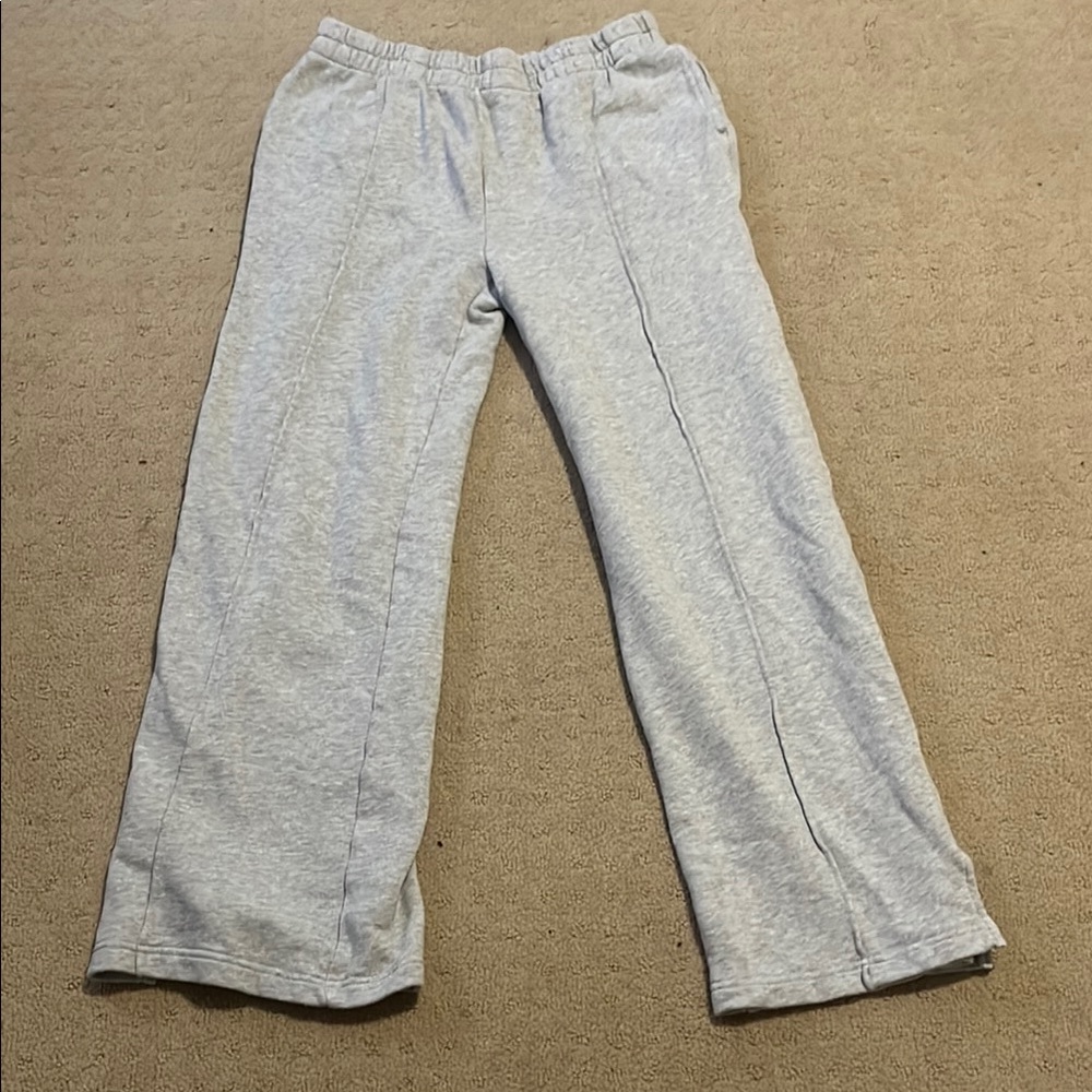 Light Heather Gray aerie Sweatpants